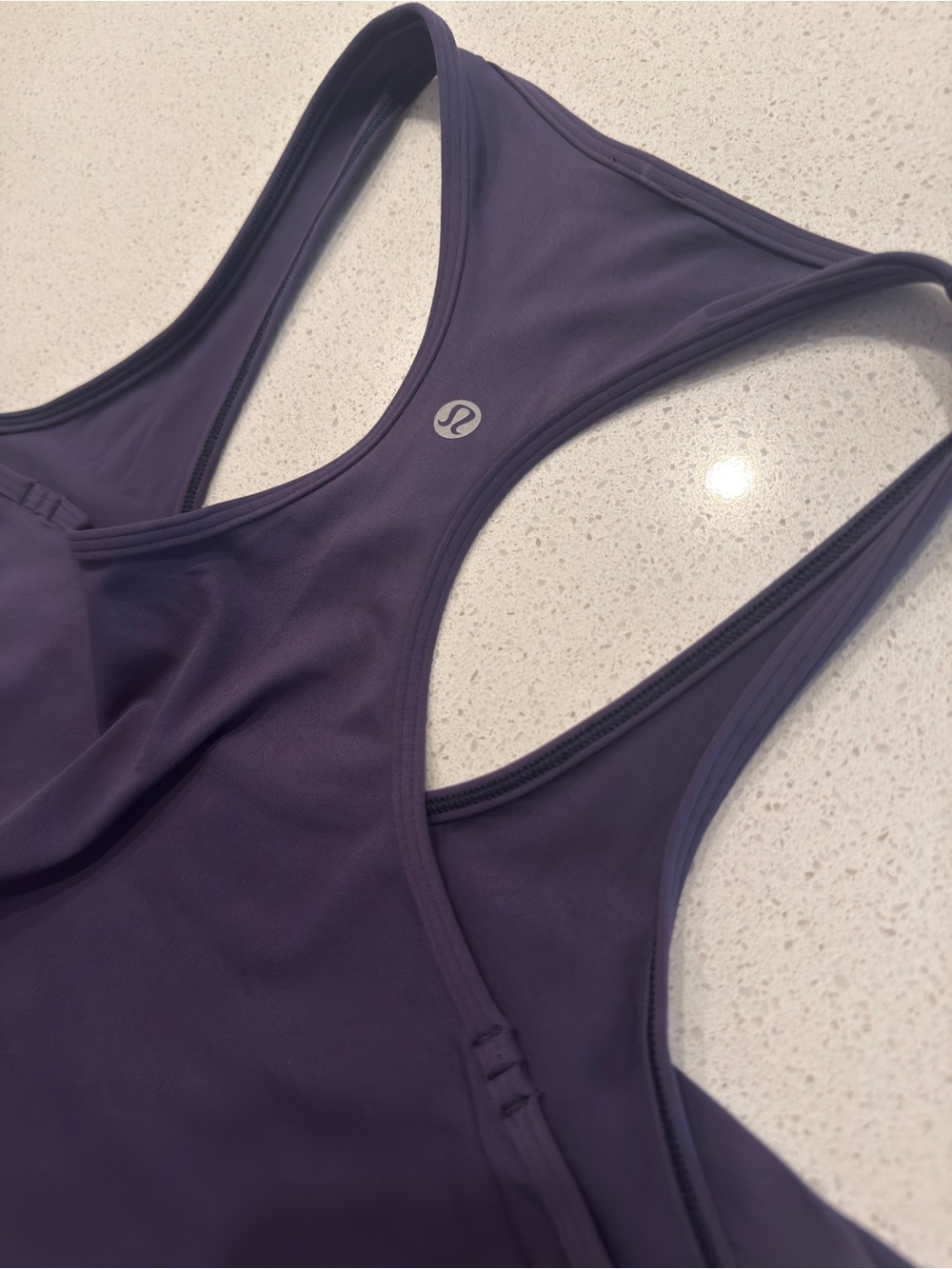 lululemon athletica Dark Royal Purple Racerback Sports Tank Top